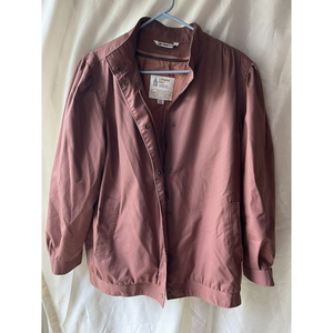 London Fog Outdoors Rose Pink Women's 11/12 Reg Zip Up‎ Jacket Coat